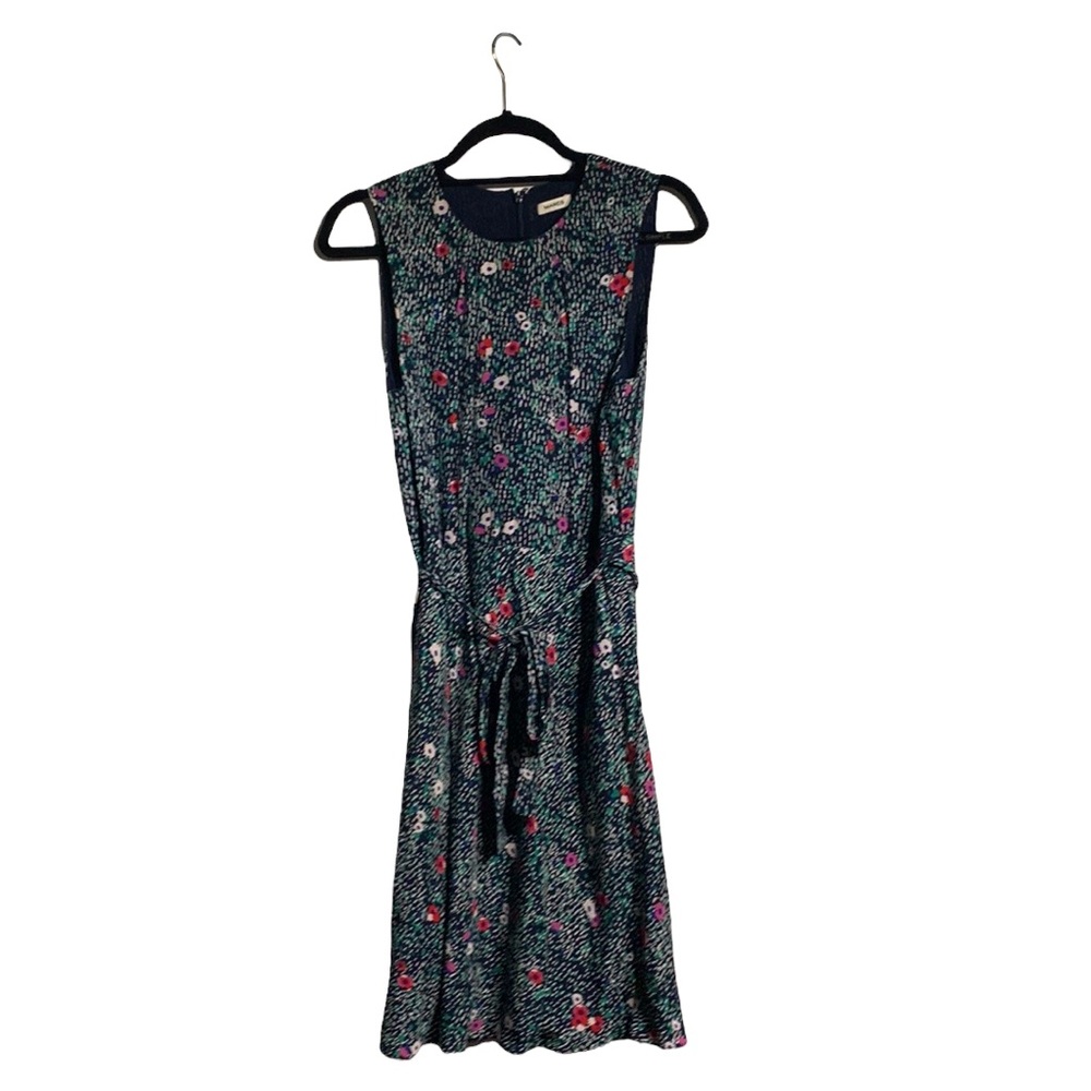 MARCS Australia floral belted mini dress